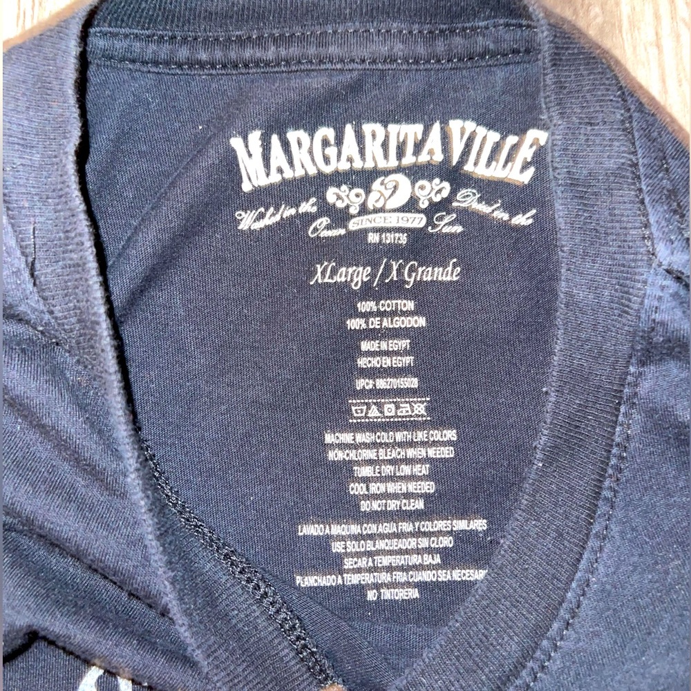 Margaritaville “Vastin Away Again “ T-Shirt Size XLarge - Picture 3 of 5